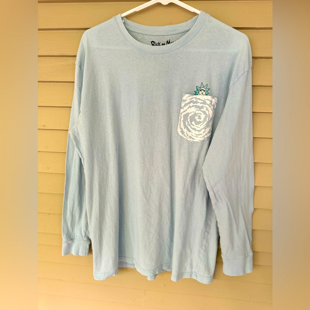 Rick and Morty Men’s long sleeved T-shirt